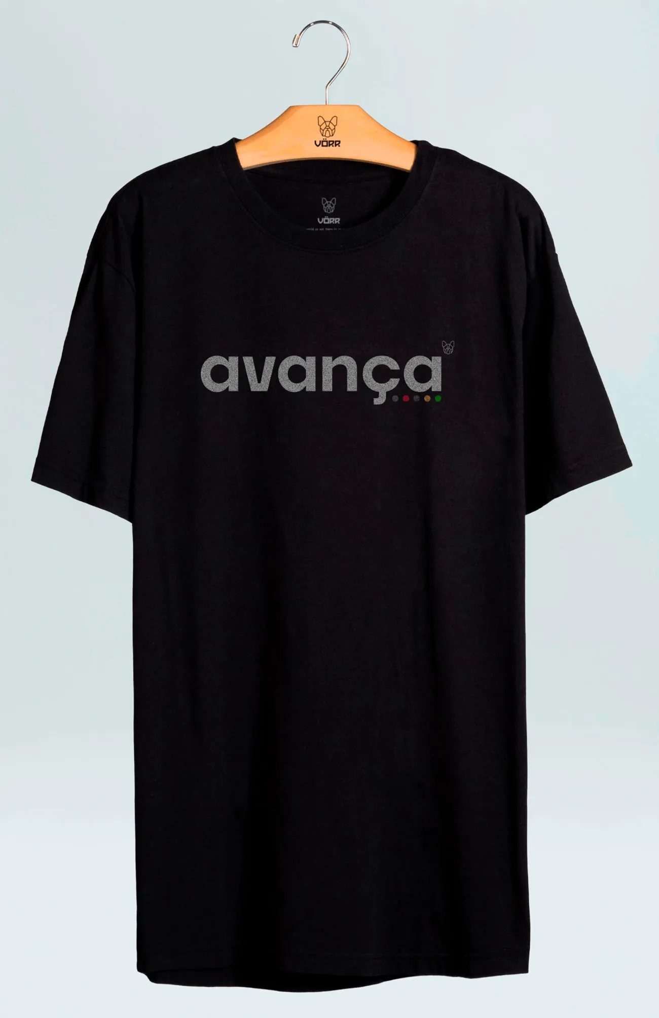 CAMISETA AVANÇA - PRETO