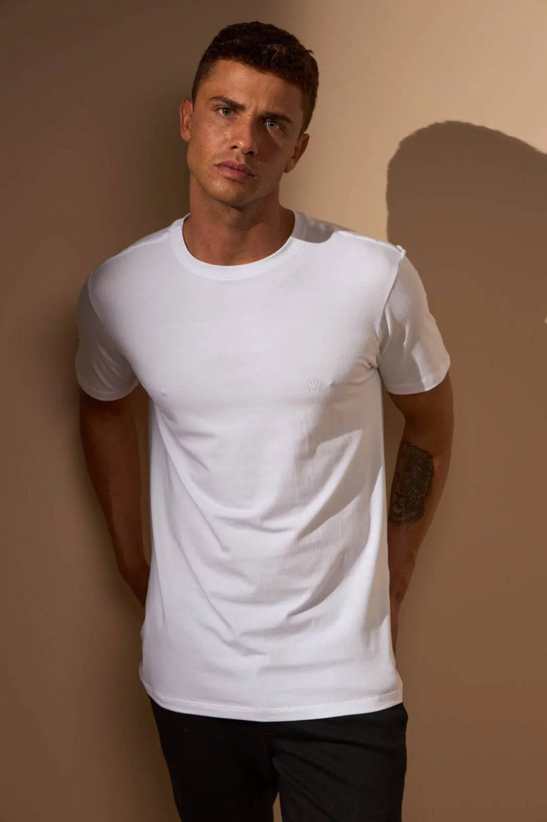 CAMISETA ALGODÃO PIMA SOUL - BRANCO