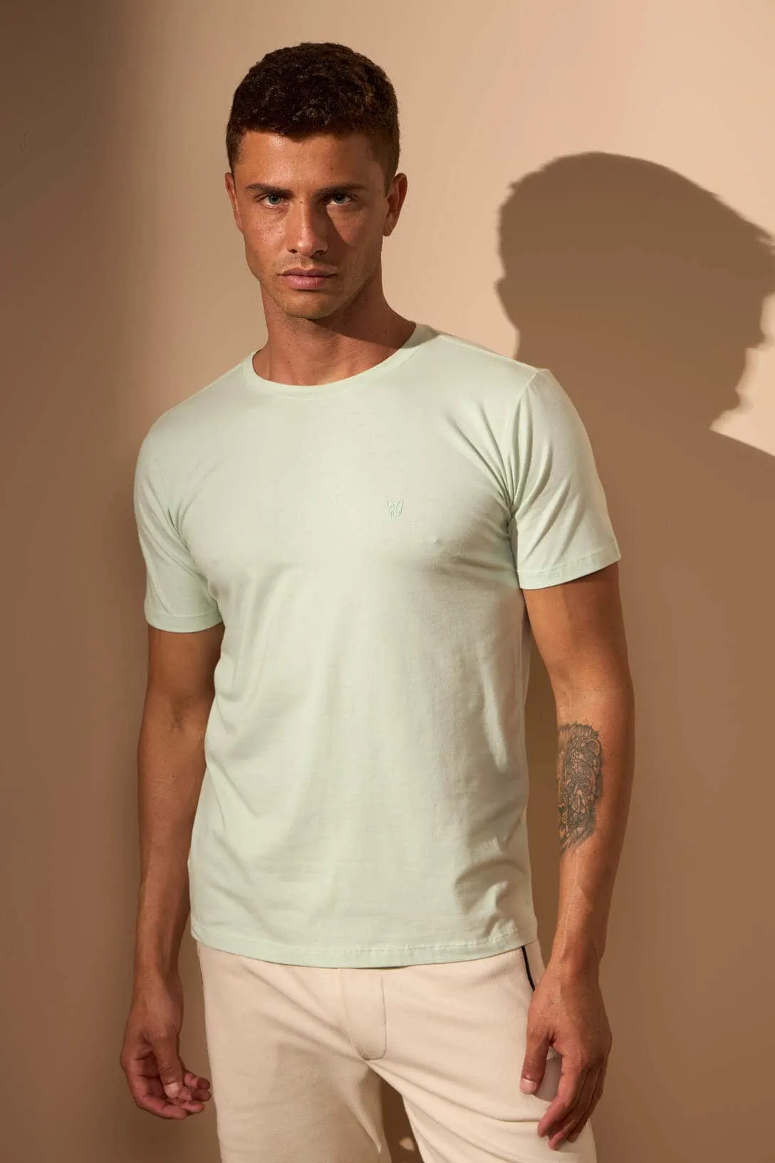 CAMISETA NATURALE 100% ALGODÃO - VERDE