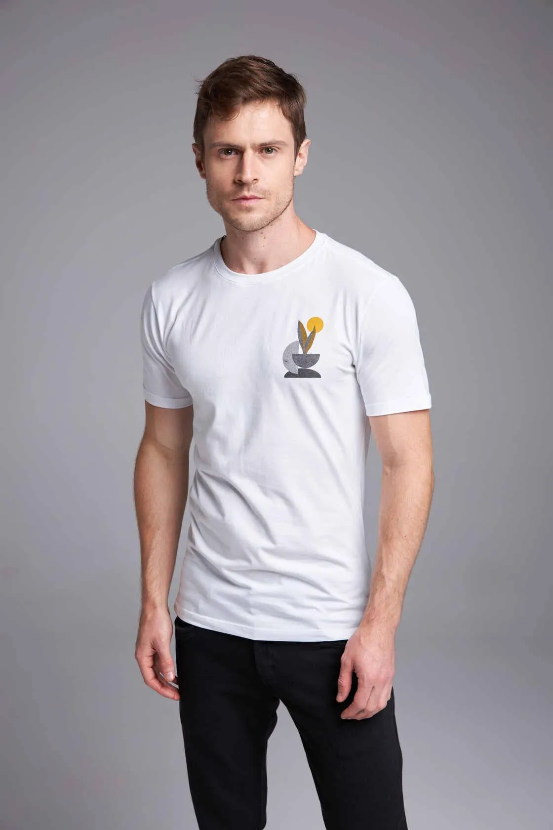 CAMISETA BOTÂNICO - BRANCO