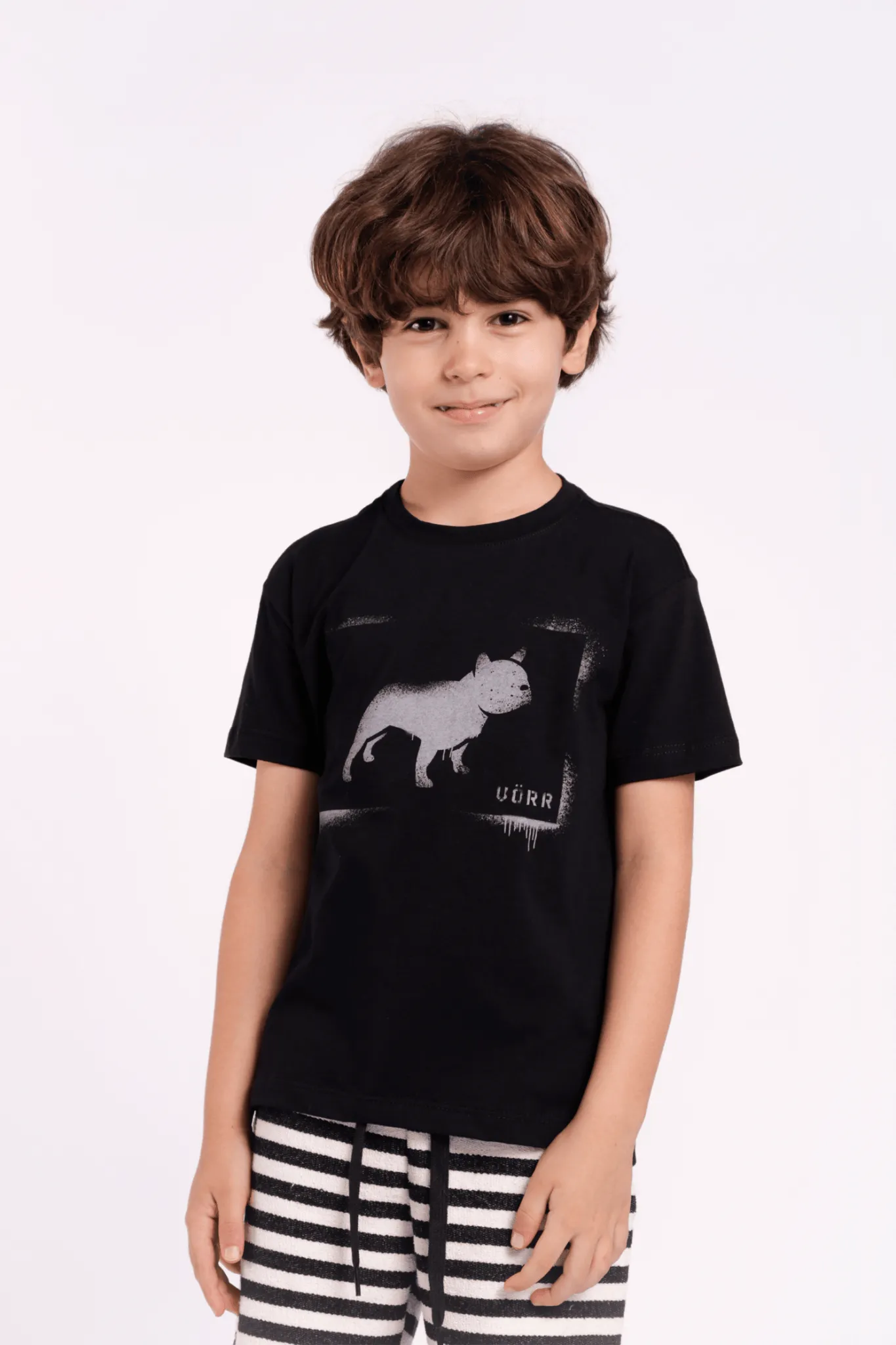 CAMISETA CARIMBO - PRETO