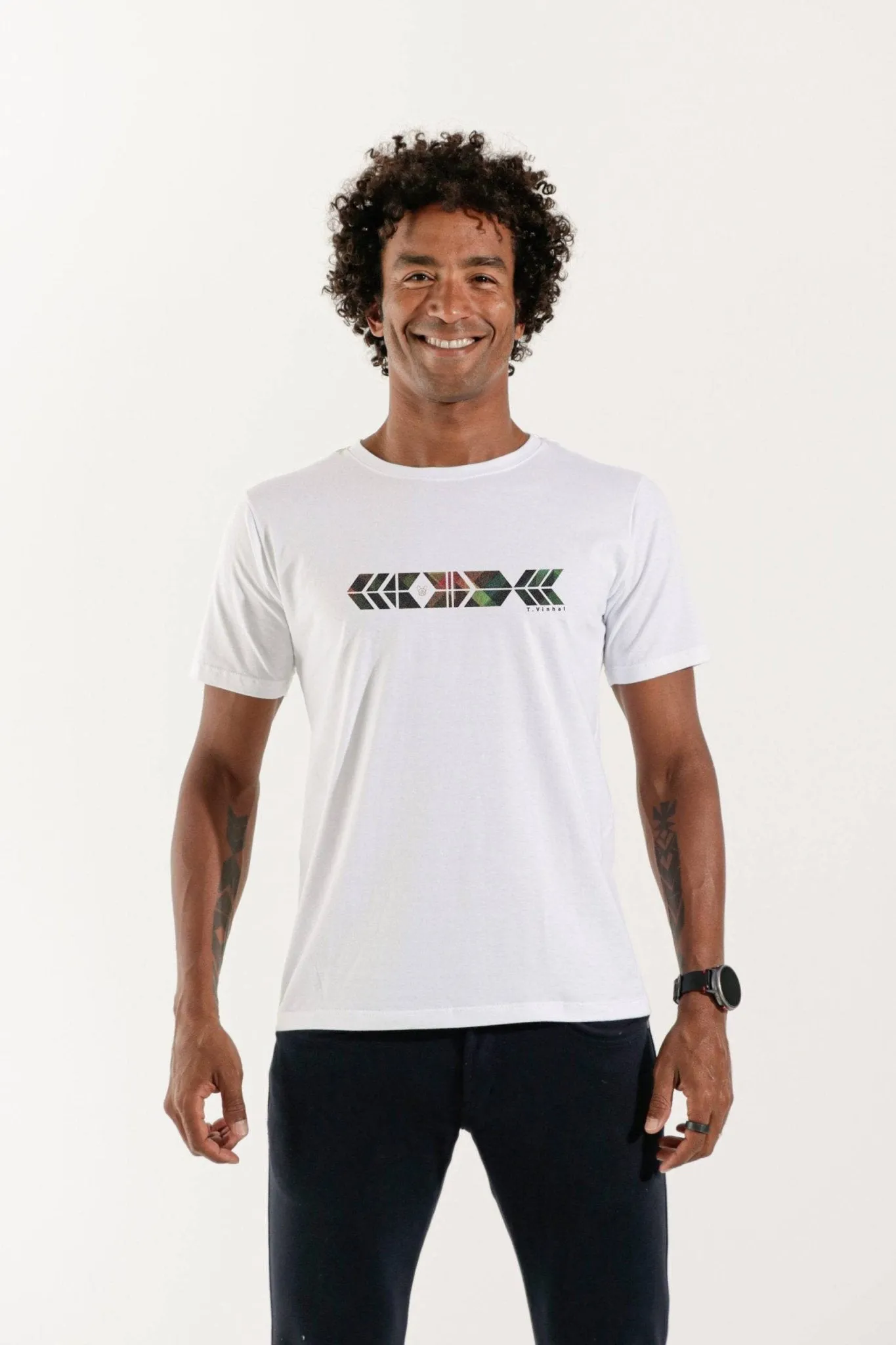 CAMISETA FLECHA DO SONHOS - BRANCO