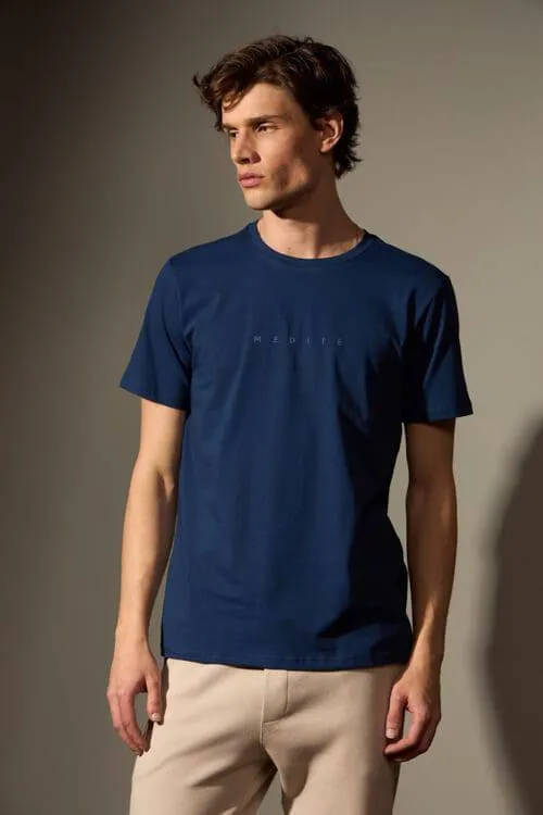 CAMISETA MEDITE CIPÓ - MARINHO