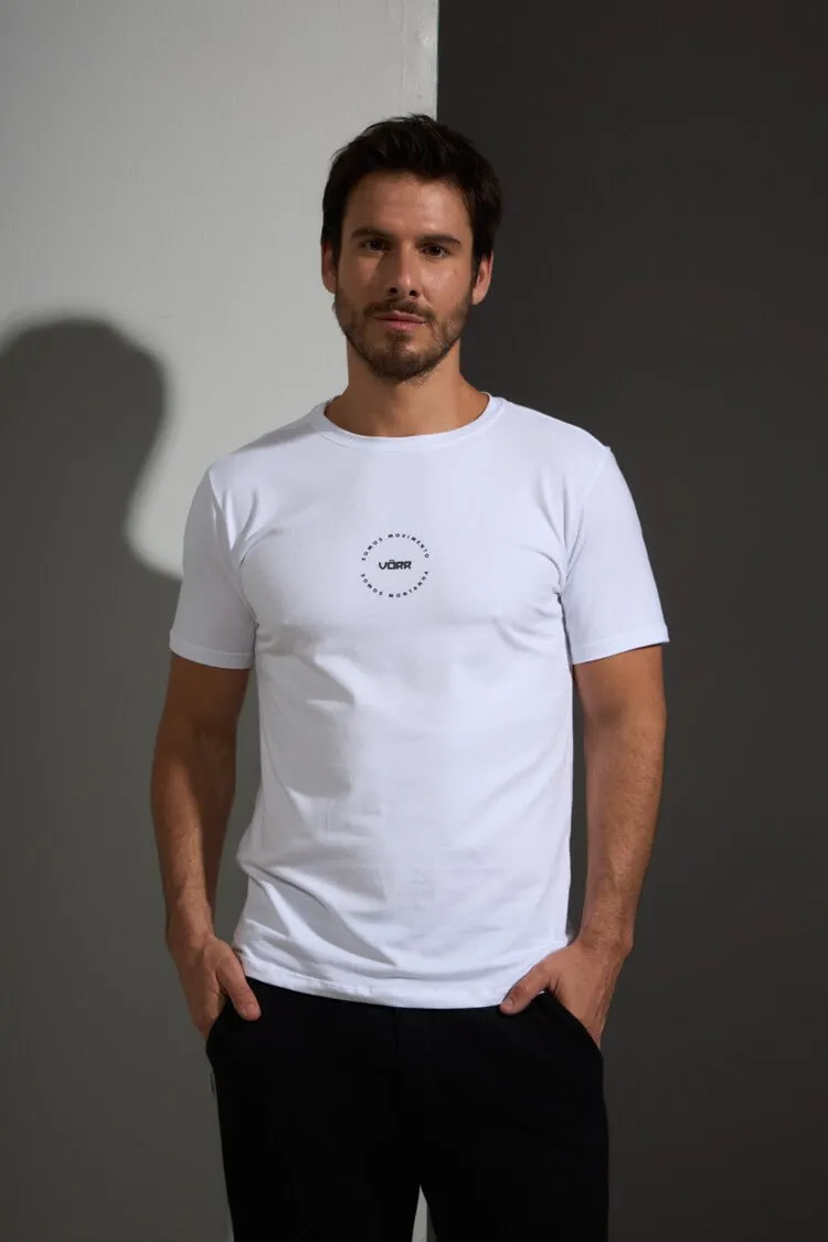 CAMISETA MOVIMENTO MONTANHA - BRANCO