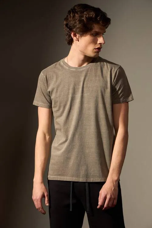 CAMISETA NATUREZA CIPÓ STONE - AREIA