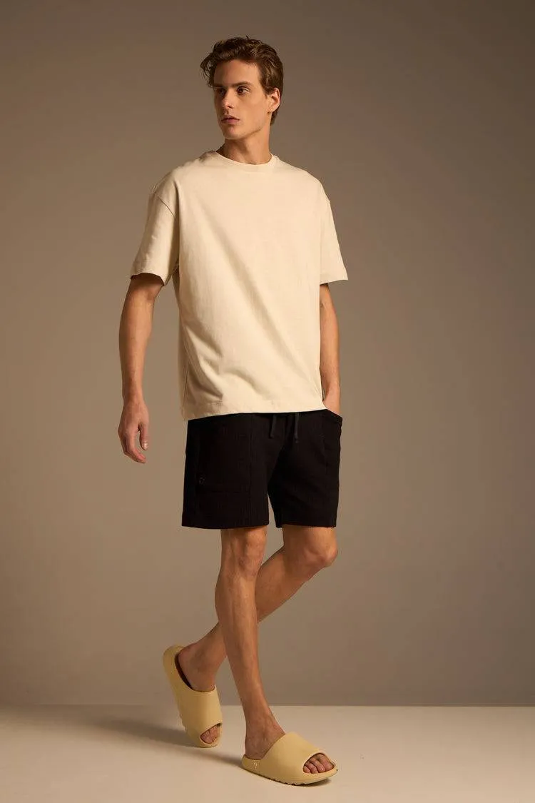 CAMISETA OVERSIZE CANOA - CINZA