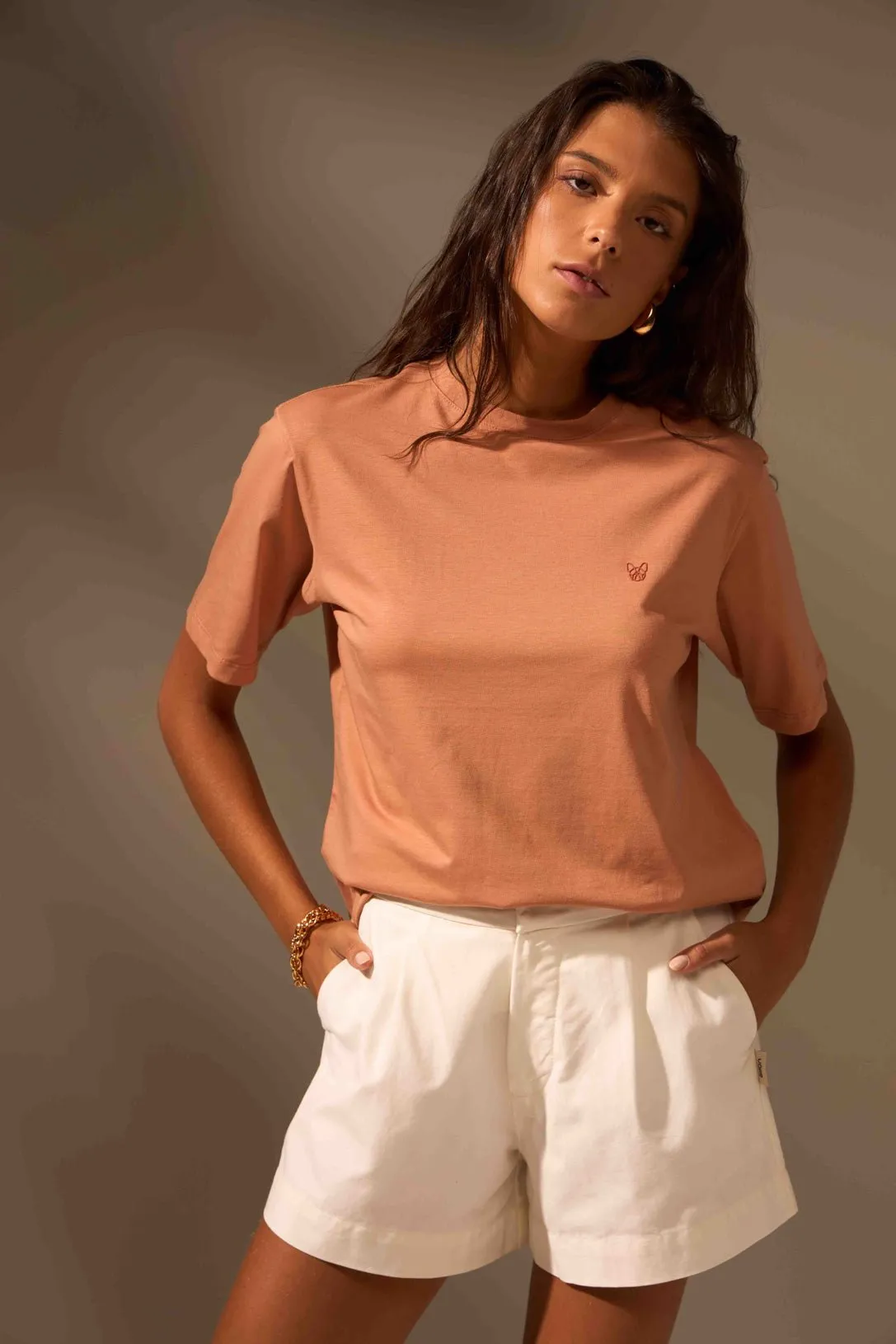 CAMISETA OVERSIZE - LARANJA