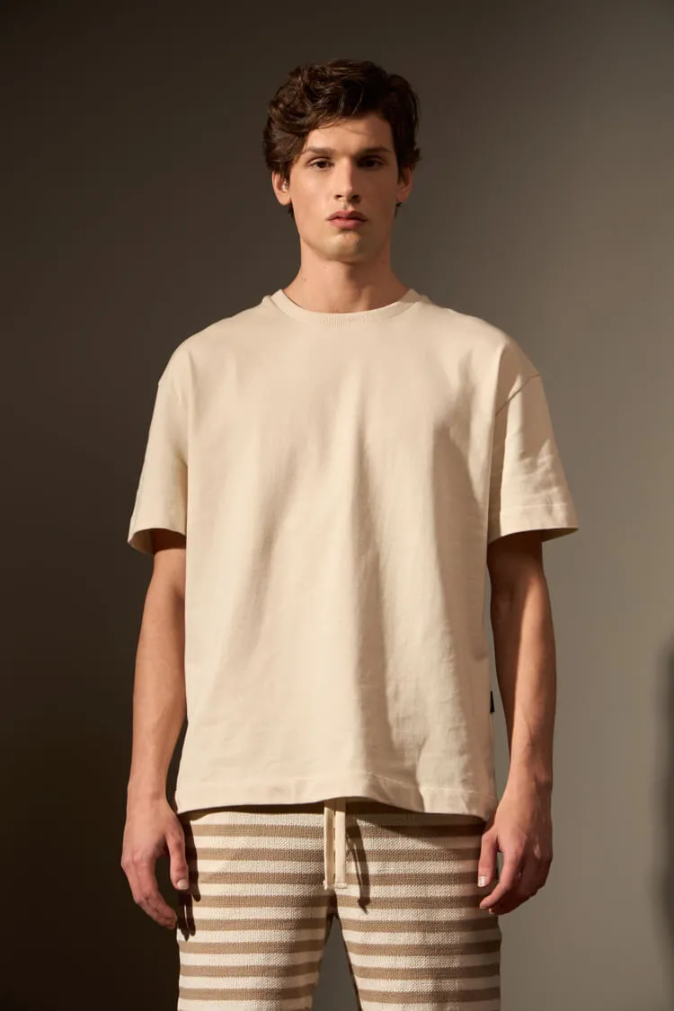 CAMISETA OVERSIZE SERRA - OFF WHITE