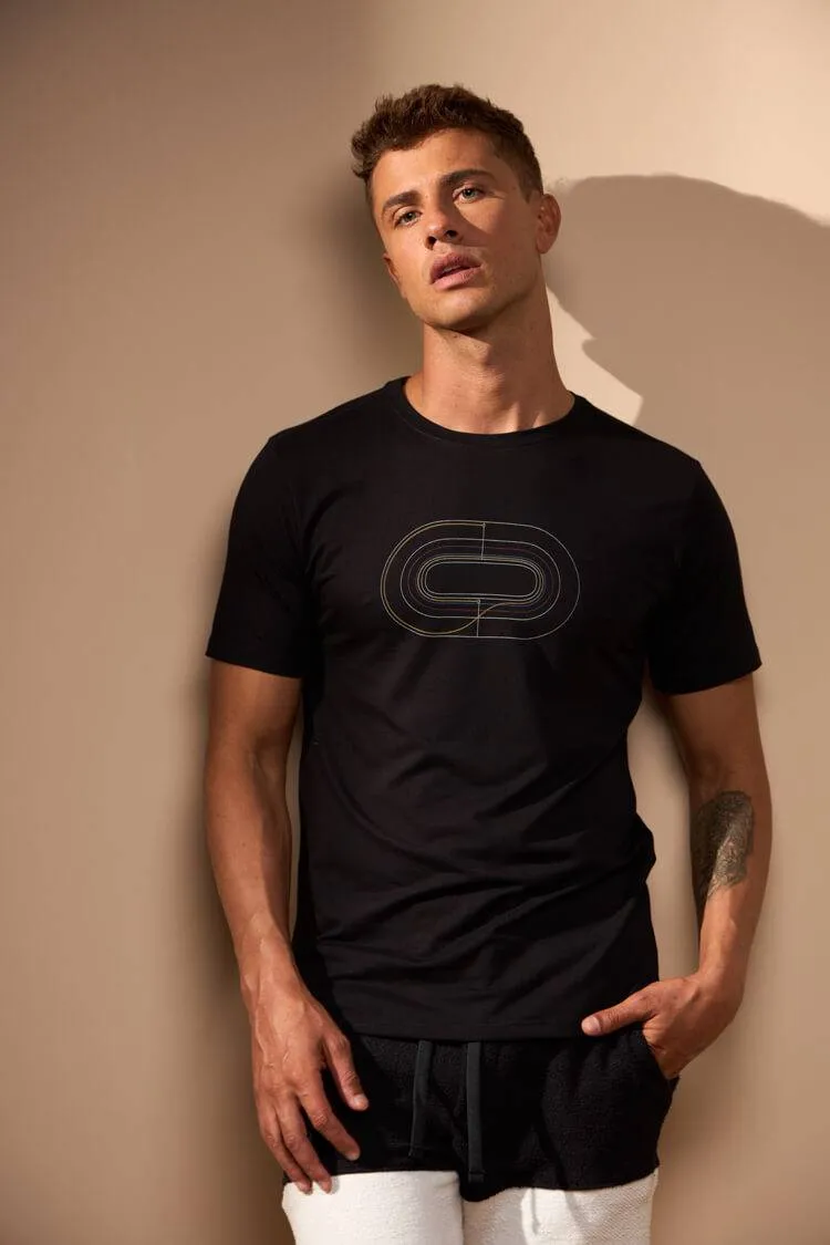 CAMISETA PISTA - PRETO