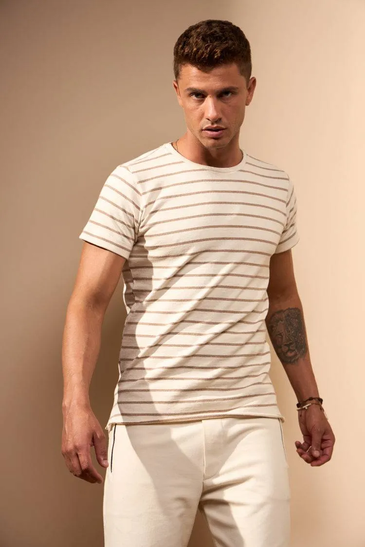 CAMISETA RAÍZES - AREIA