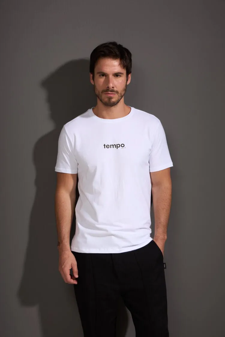 CAMISETA TEMPO - BRANCO