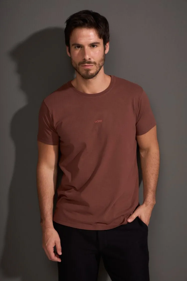 CAMISETA TERRA STONE - MARROM