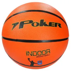 Bola Basquete Poker Oficial Indoor Laranja - - U