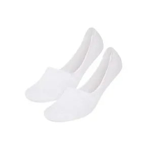 Meia Sapatilha Selene Feminina Branco - - 5