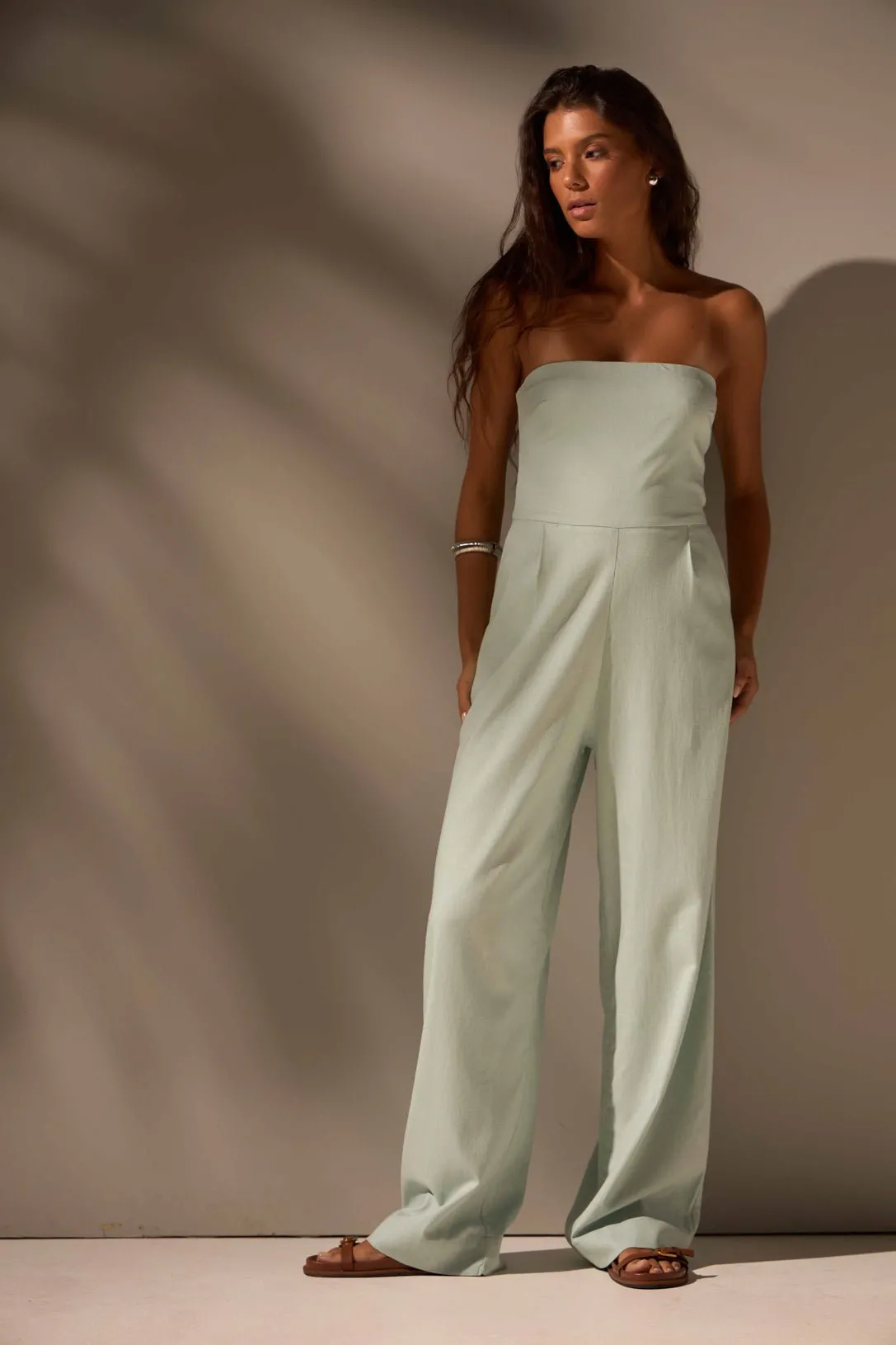 MACACÃO ALMA LINHO - AZUL