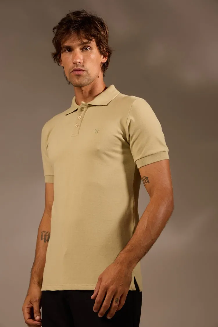 POLO EXPLORER ALGODÃO - VERDE CLARO