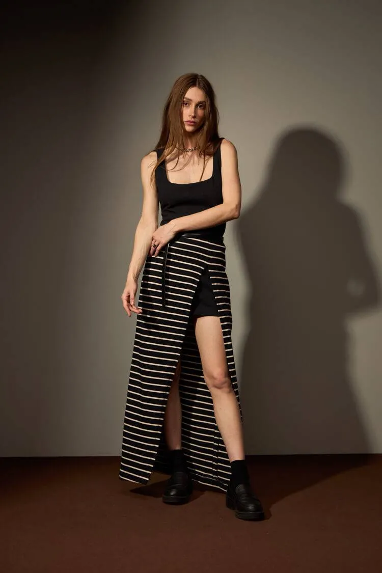 REGATA POÇO 100% ALGODÃO - PRETO