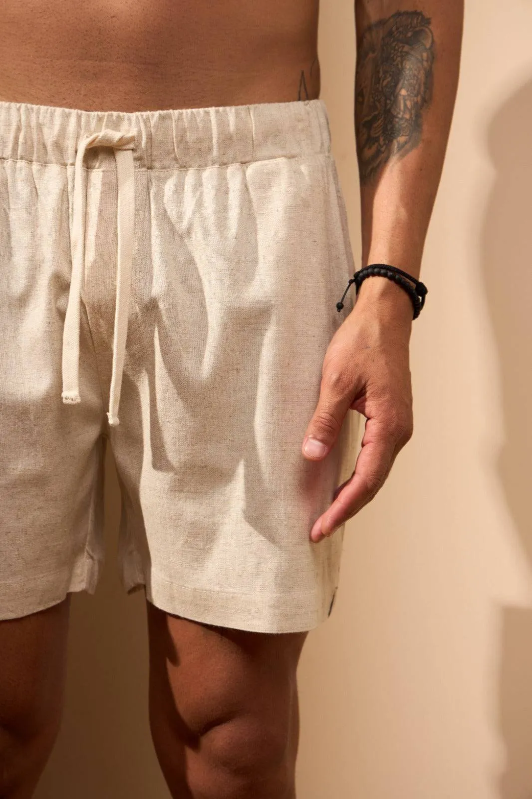 SHORT BIO TRICÔ - AREIA