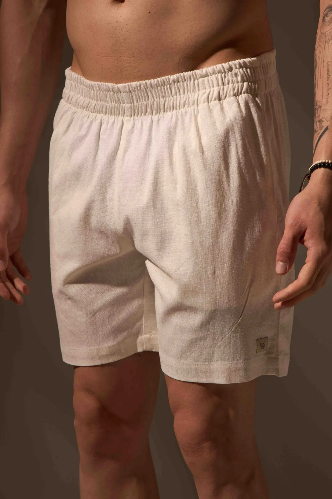 SHORT FLOW LINHO - OFF WHITE