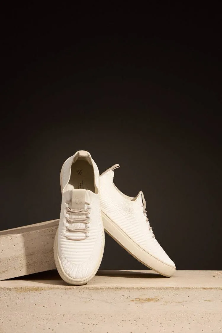 TÊNIS RITMO TRICÔ KNIT - BRANCO