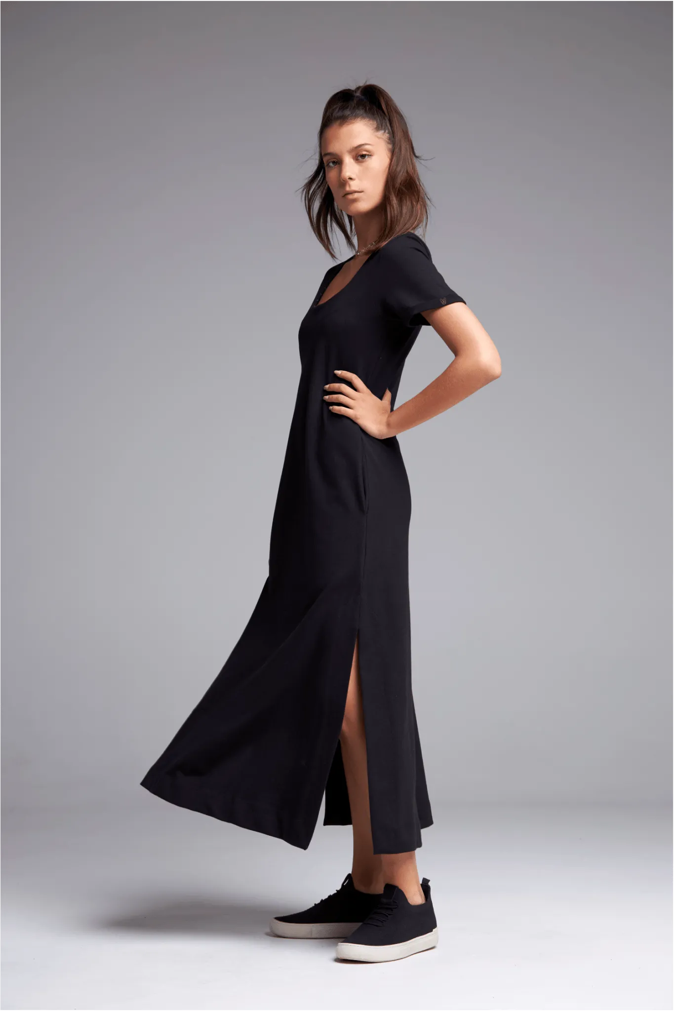 VESTIDO ALMA - PRETO
