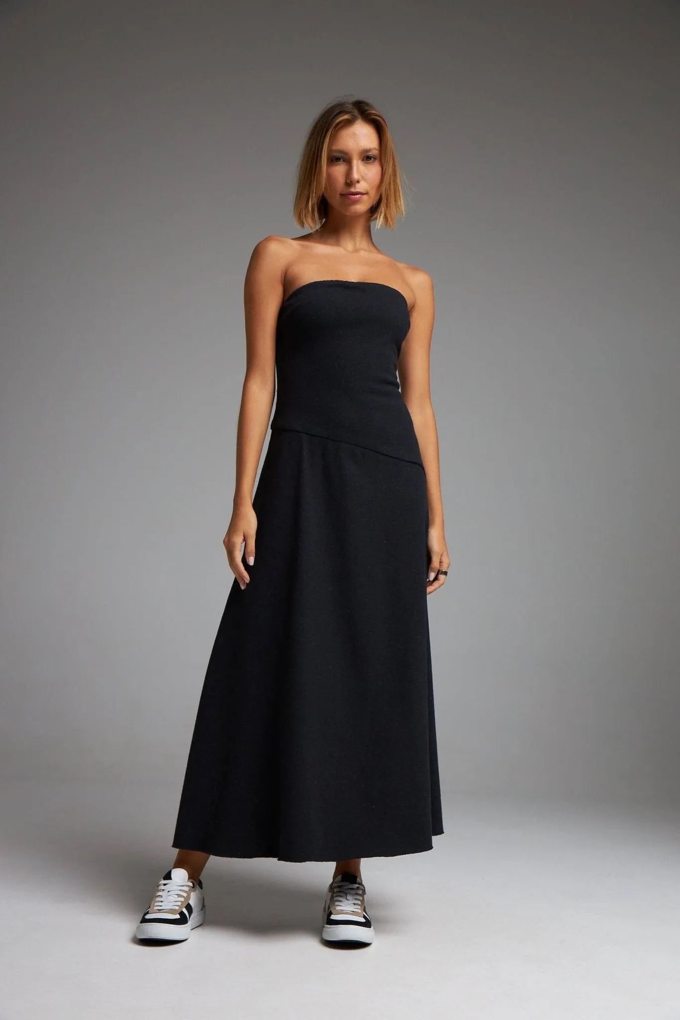 VESTIDO ECOS - PRETO