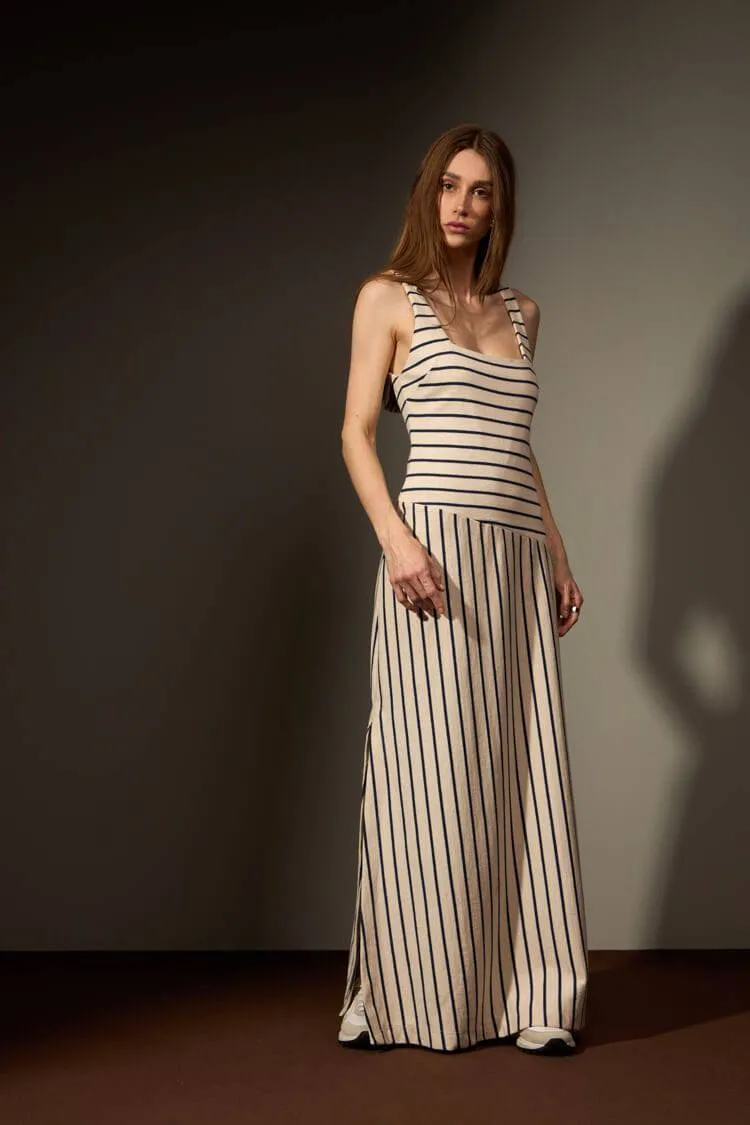 VESTIDO POÇO - AREIA