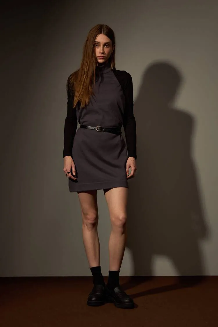 VESTIDO QUARTZO - CHUMBO