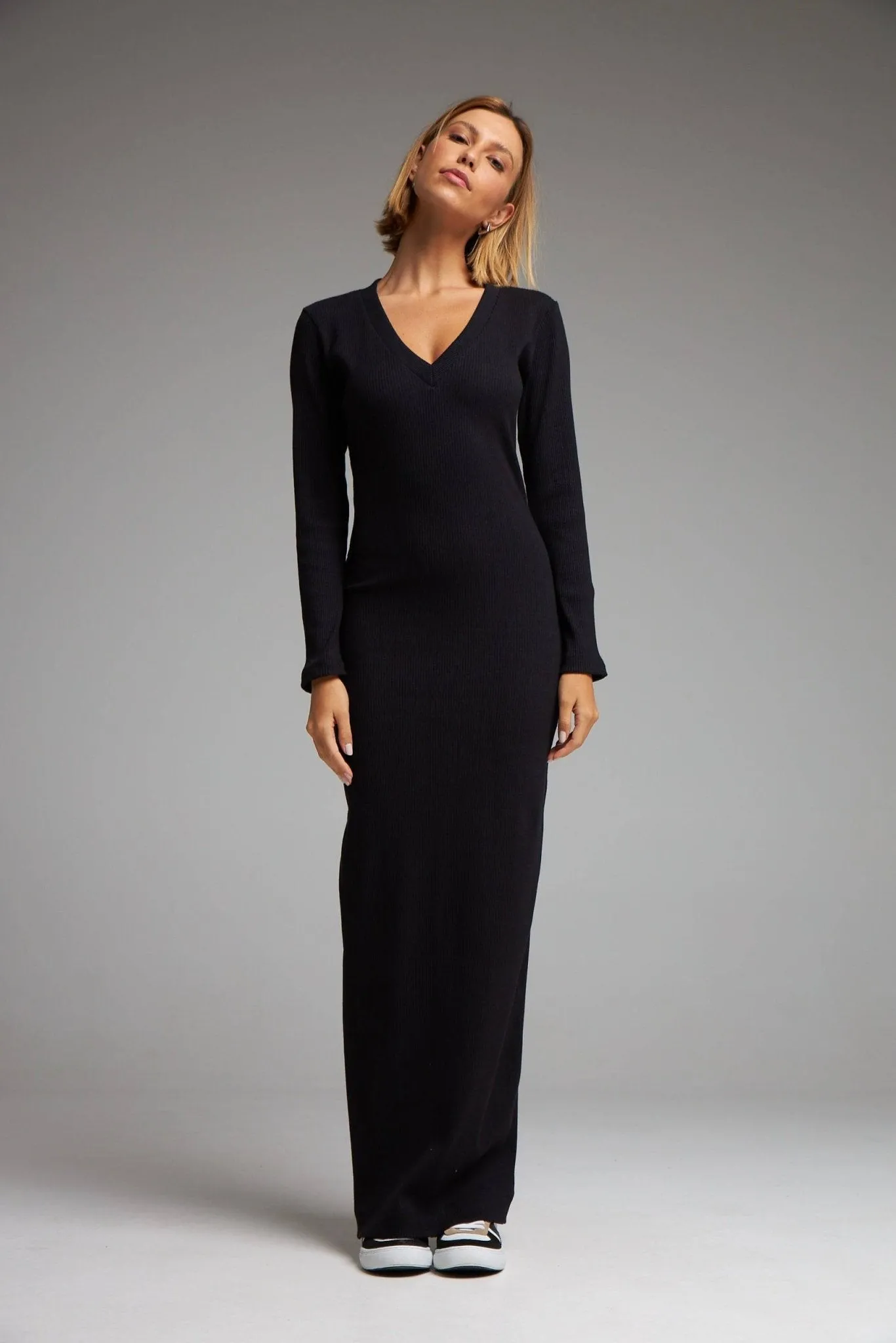 VESTIDO SERENO - PRETO