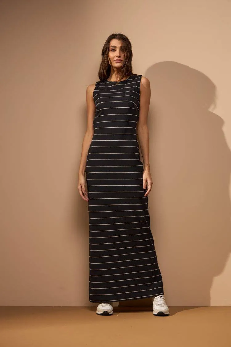 VESTIDO TEMPOS - PRETO