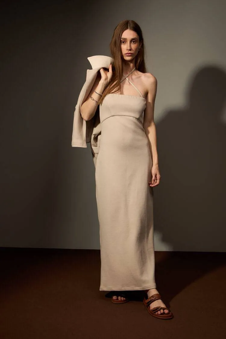 VESTIDO VALE - CINZA