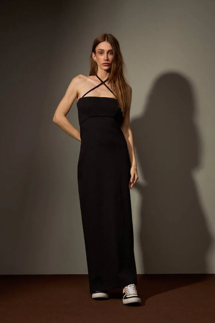 VESTIDO VALE - PRETO
